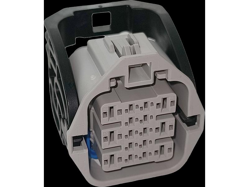 HD 16014A HYUNDAI SİGORTA KUTUSU SOKETİ GRİ Image