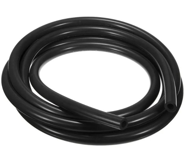 4X8 MM SİYAH SLİKONLU VAKUM HORTUM